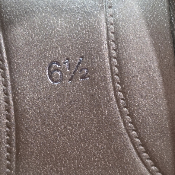 GABOR BLACK LEATHER SUEDE LADIES HEELS SIZE 6.5 - Picture 5 of 10